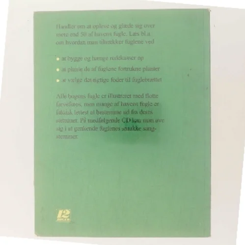 Fuglene i haven af Benny Gensbøl (Bog)