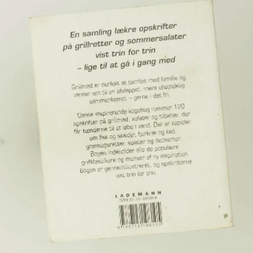 Grillretter & sommersalater af Jacqueline Bellefontaine (Bog)