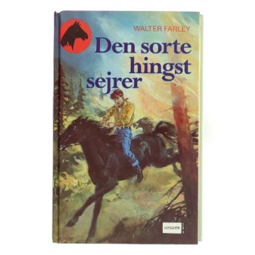 Den sorte hingst sejrer af Walter Farley (Bog)