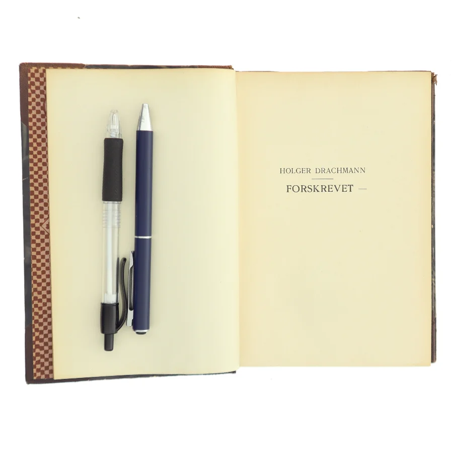 Forskrevet af Holger Drachmann (Bog)