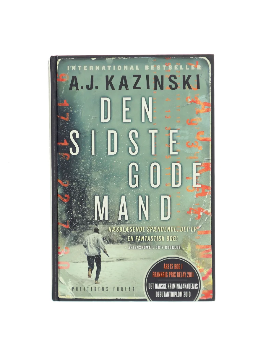 Forsiden af Den sidste gode mand af A.J. Kazinski