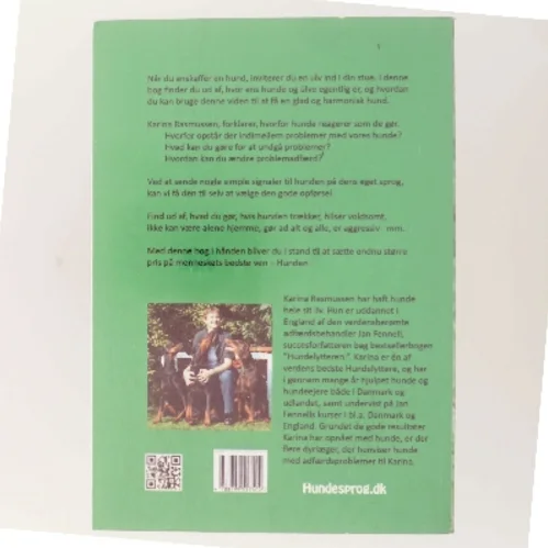 Hundesprog : hund & hvalp i harmoni af Karina Rasmussen (Bog)