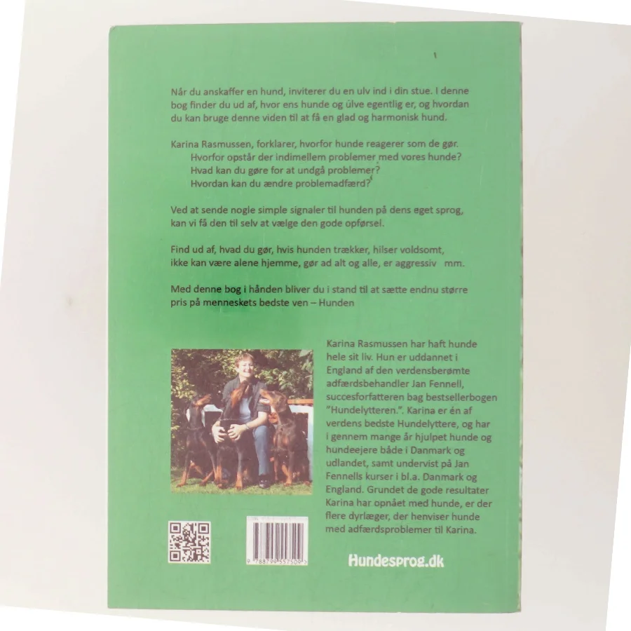 Hundesprog : hund & hvalp i harmoni af Karina Rasmussen (Bog)