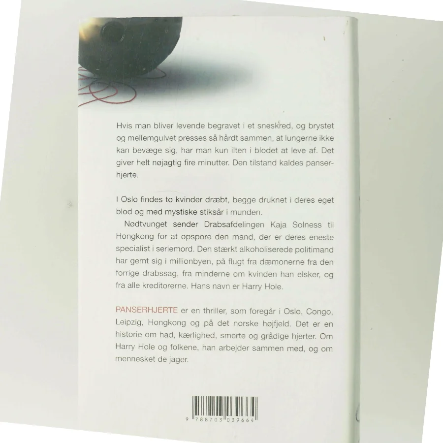 Panserhjerte af Jo Nesbø (Bog)