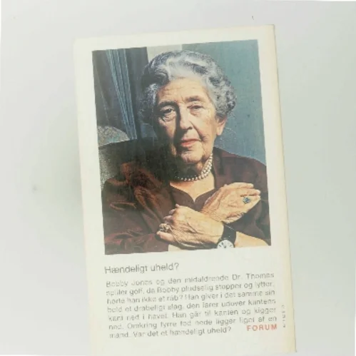 Hændeligt uheld? af Agatha Christie (Bog)