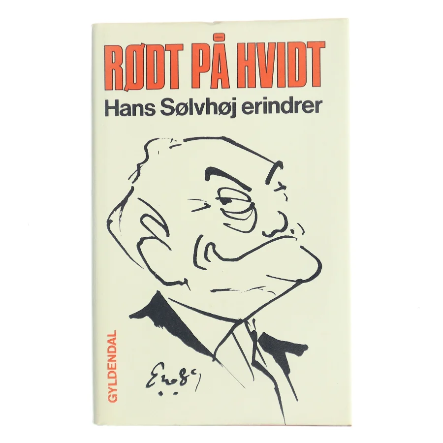 Rødt på hvidt af Hans Sølvhøj (Bog)