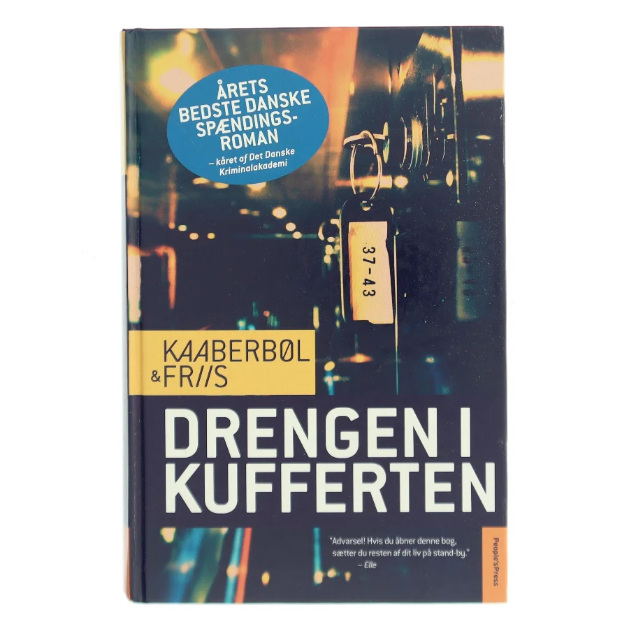 Drengen i kufferten : kriminalroman af Lene Kaaberbøl (Bog)