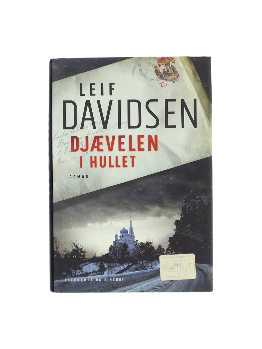 Forsiden af Djævelen i hullet af Leif Davidsen
