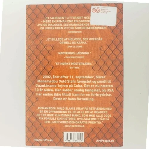 Dagbogen fra Guantánamo af Mohamedou Ould Slahi (f. 1970) (Bog)