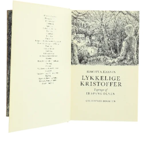 Lykkelige Kristoffer af Martin A. Hansen (Bog)