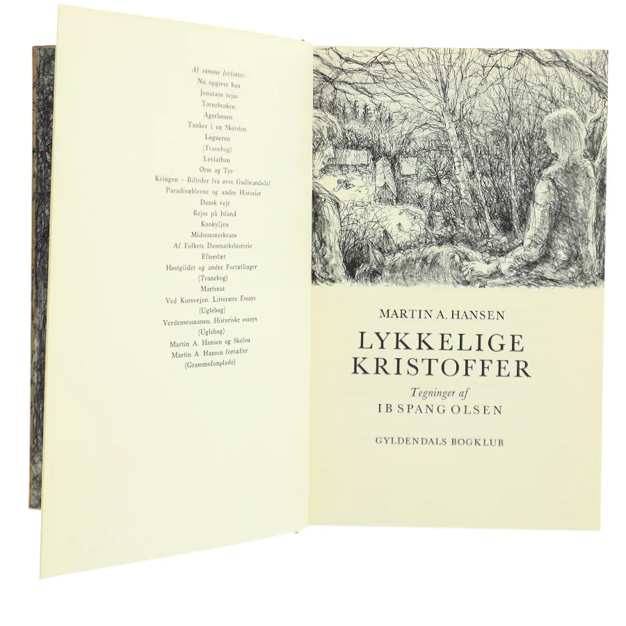 Lykkelige Kristoffer af Martin A. Hansen (Bog)