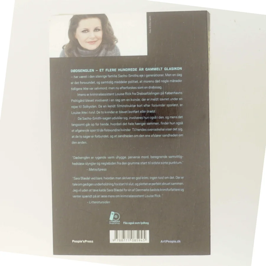 Dødsenglen : krimi af Sara Blædel (Bog)