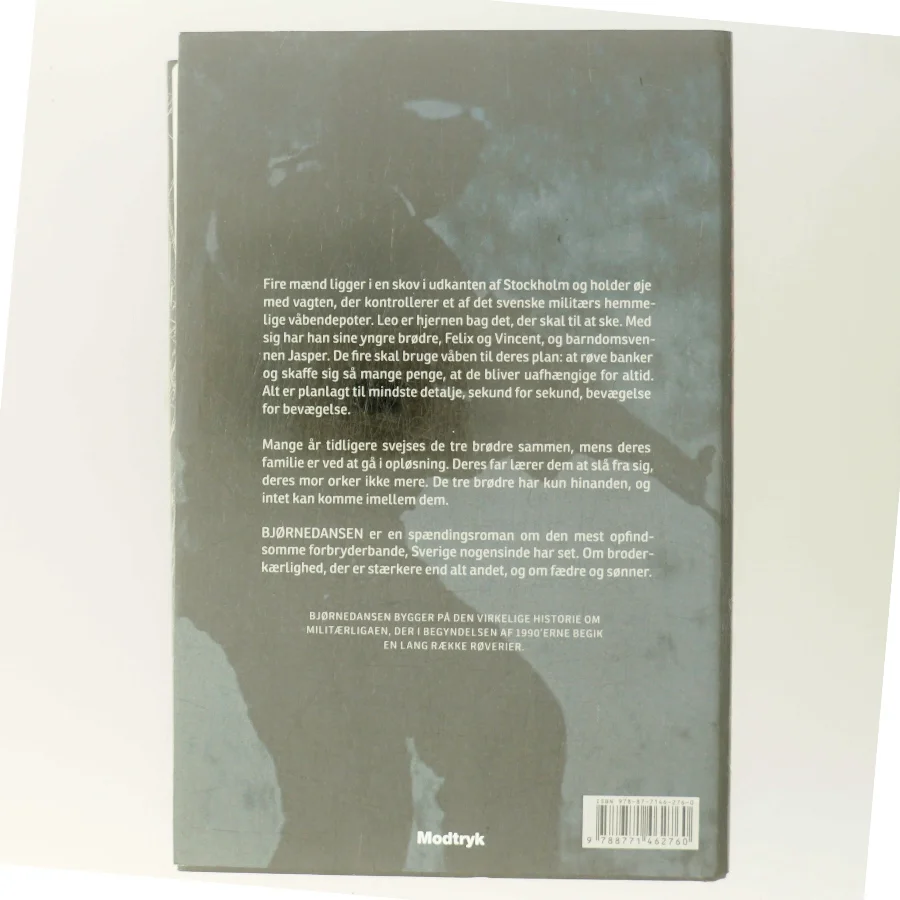 Bjørnedansen af Anders Roslund (Bog)