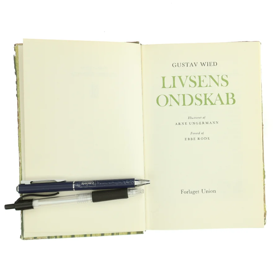 Livsens Ondskab af Gustav Wied (Bog)