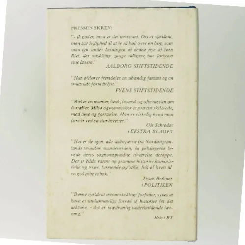 En underlig duel og andre skrøner af Jørn Riel (Bog)