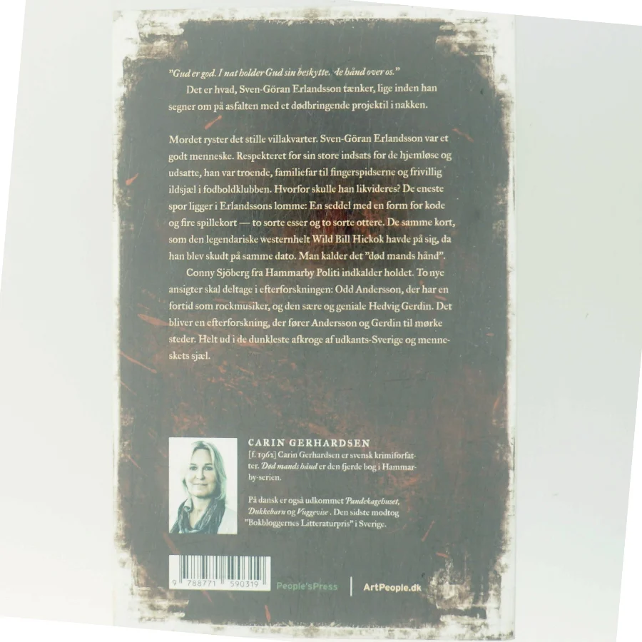 Død mands hånd : kriminalroman af Carin Gerhardsen (Bog)