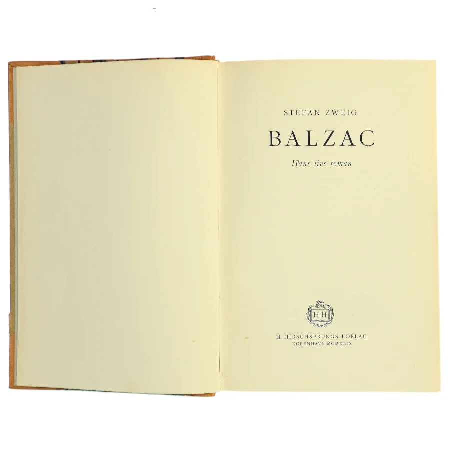 Balzac af Stefan Zweig (Bog)