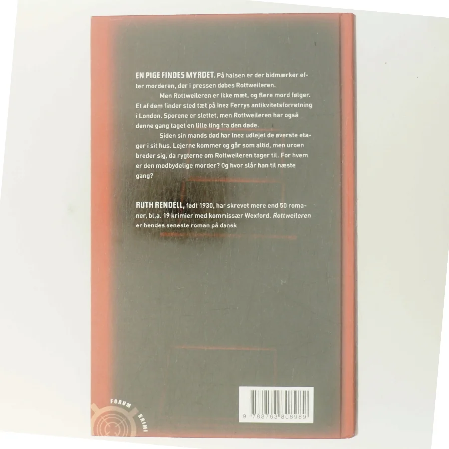 Rottweileren af Ruth Rendell (Bog)