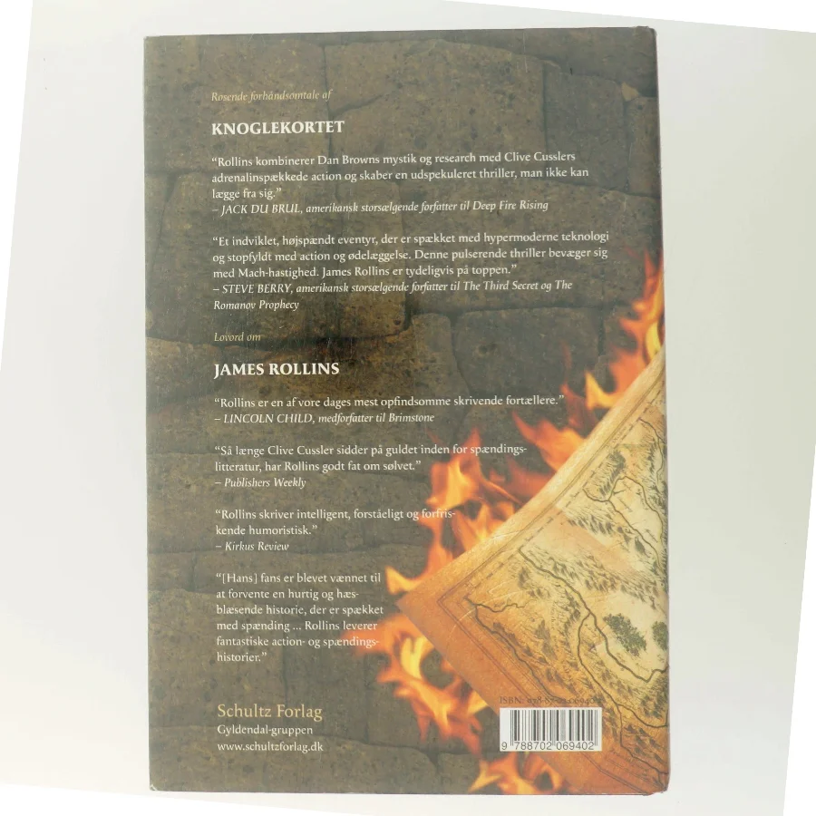 Knoglekortet af James Rollins (Bog)