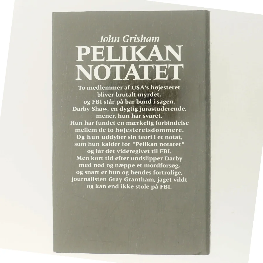Pelikan Notatet af John Grisham (Bog)