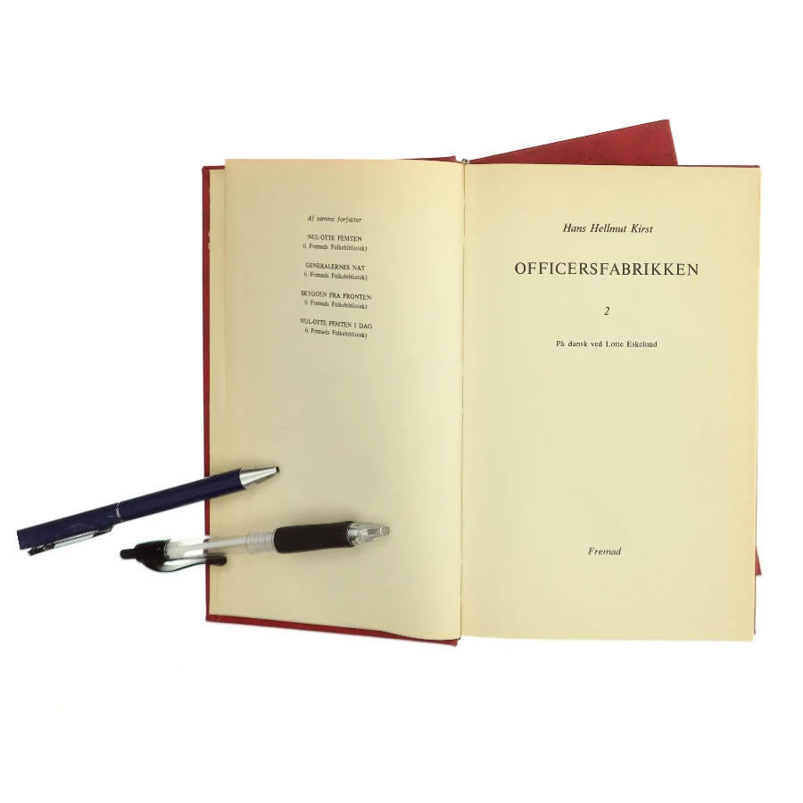 Officersfabrikken af Hans Hellmut Kirst (Bog)