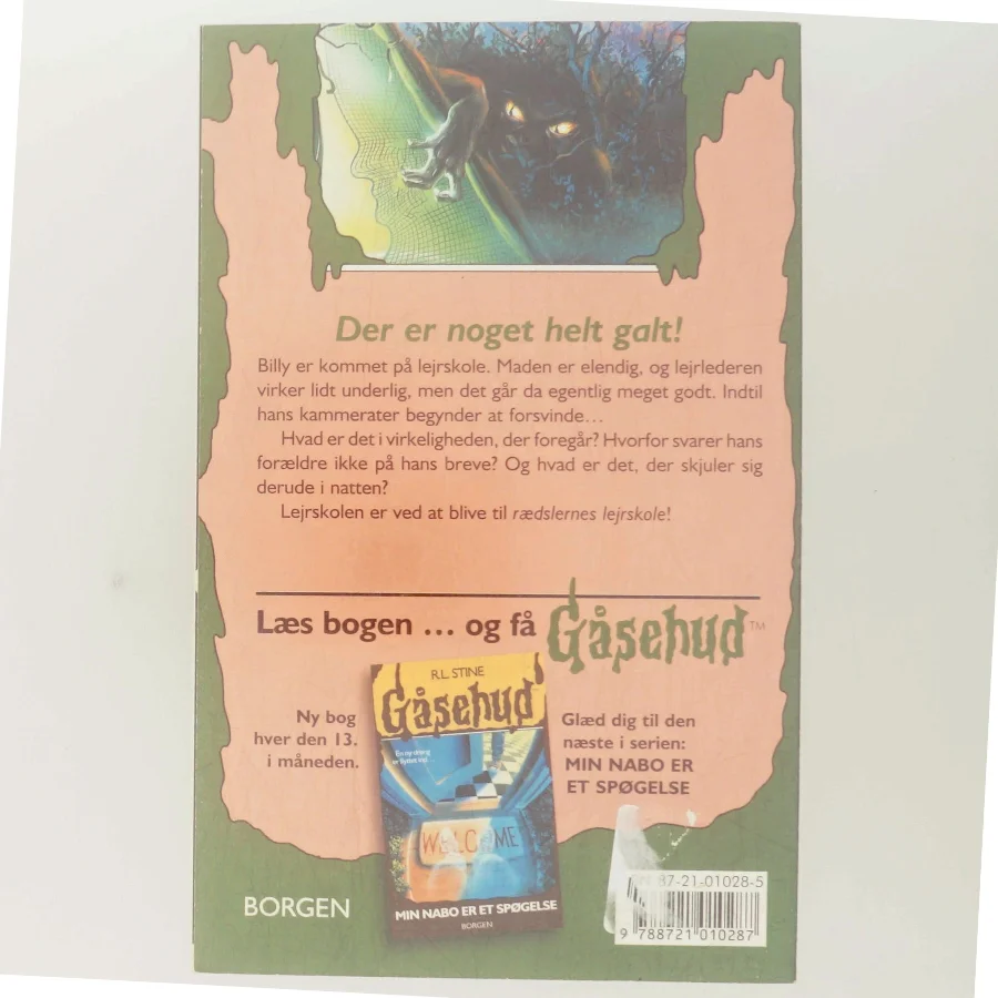 Rædslernes lejrskole af R. L. Stine (Bog)
