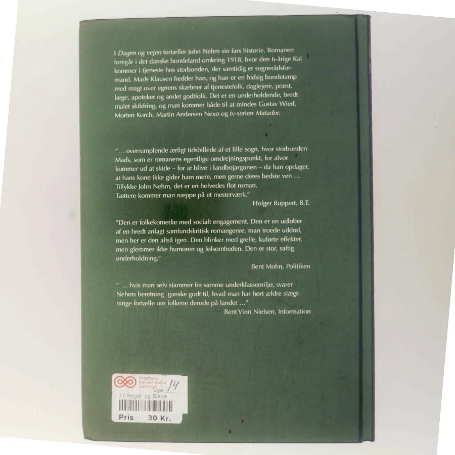 Dagen og vejen af John Nehm (Bog)