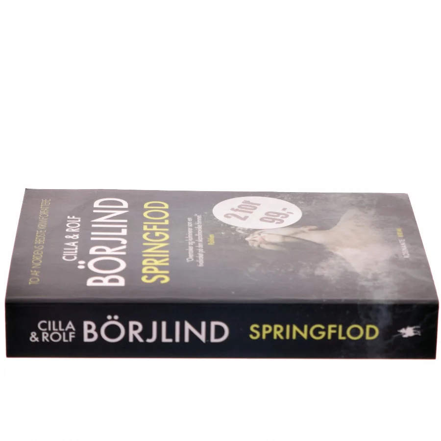 Springflod : krimi af Cilla Börjlind (Bog)