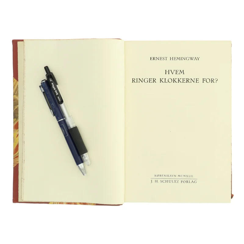 Hvem ringer klokkerne for? af Ernest Hemingway (Bog)