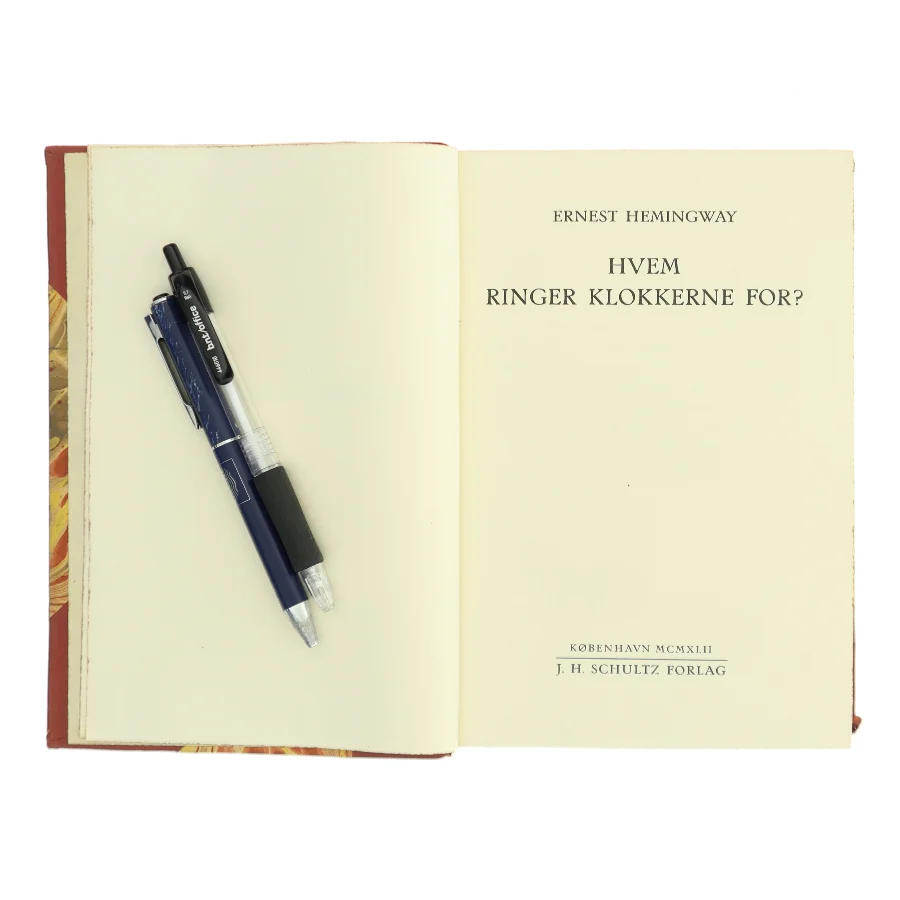 Hvem ringer klokkerne for? af Ernest Hemingway (Bog)