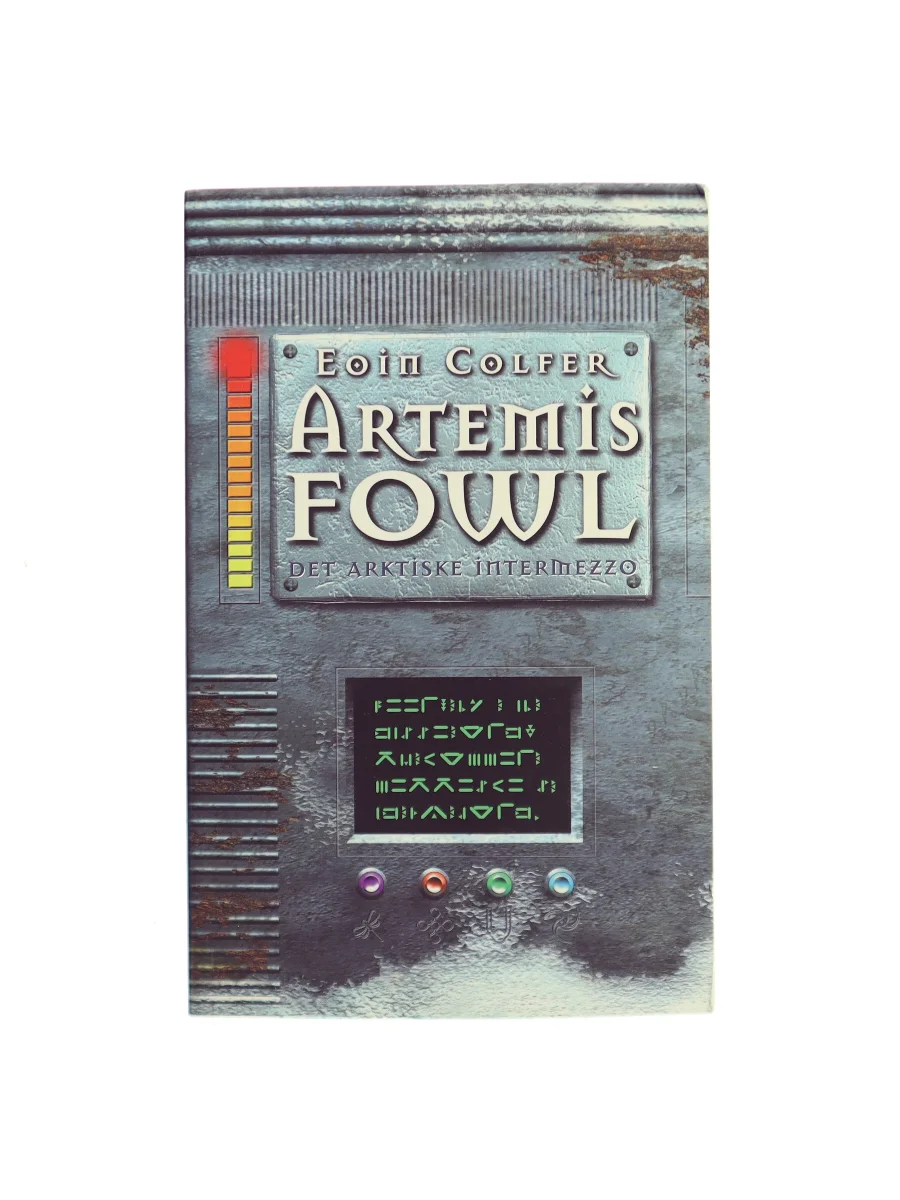 Forsiden af Artemis Fowl - det arktiske intermezzo af Eoin Colfer