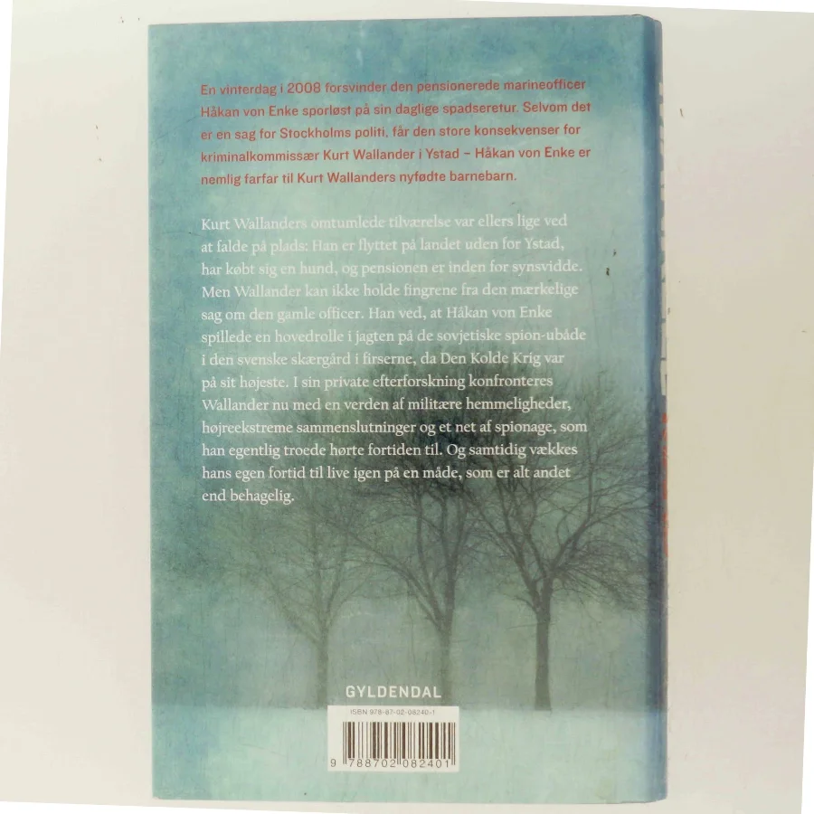 Den urolige mand : kriminalroman af Henning Mankell (Bog)