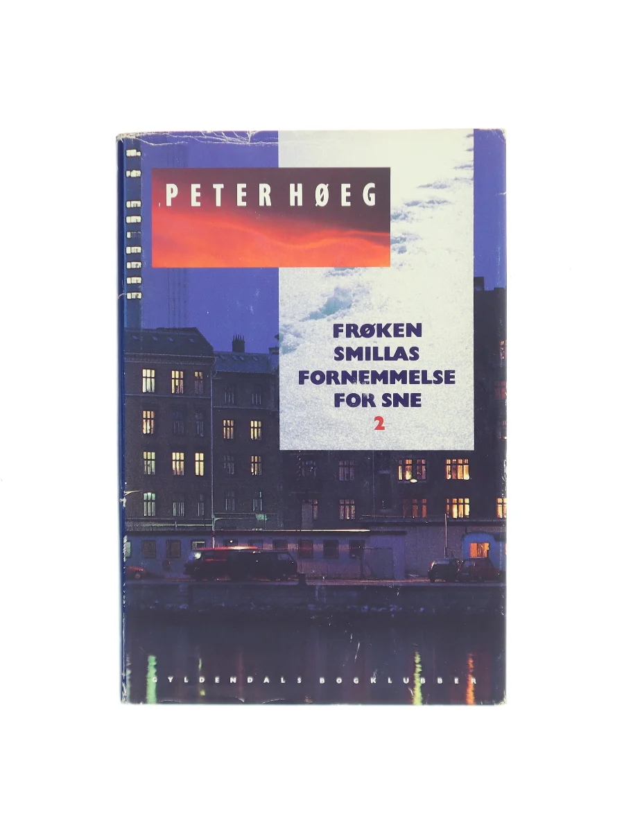 Forsiden af Frøken Smillas fornemmelse for sne 2 af Peter Høeg
