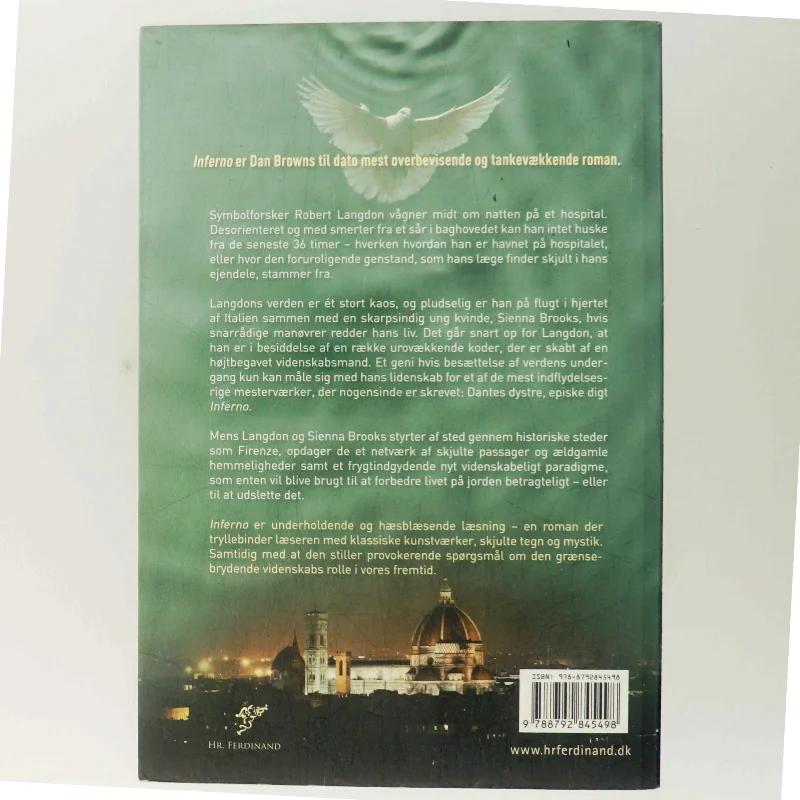 Inferno (Danish) af Brown, Dan (Bog)