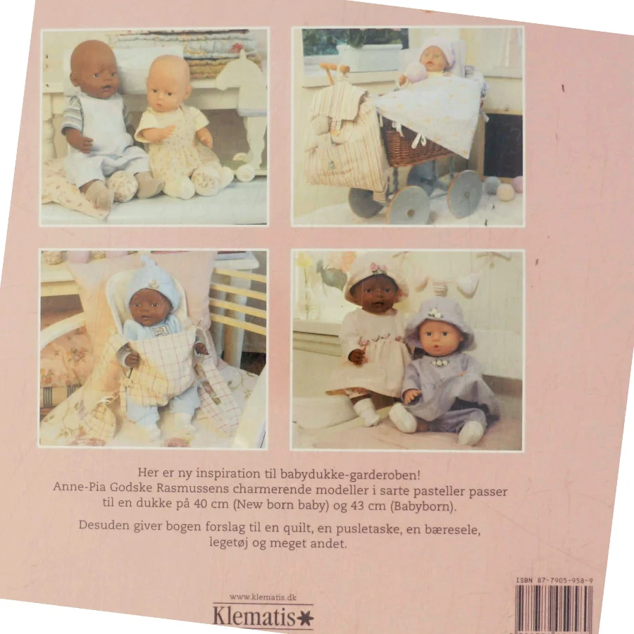 Tøj og tilbehør til babydukker af Anne-Pia Godske Rasmussen (Bog)