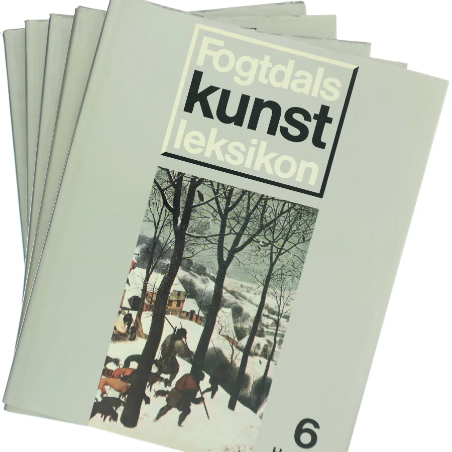 Fogtdals kunstleksikon 6 af Weilbach (Bog)