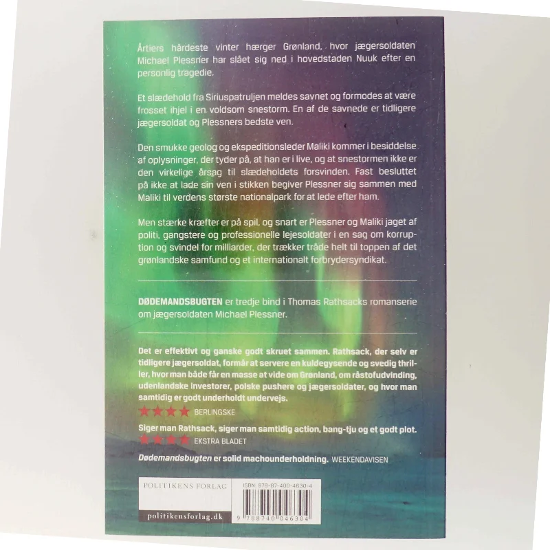 Dødemandsbugten af Thomas Rathsack (Bog)