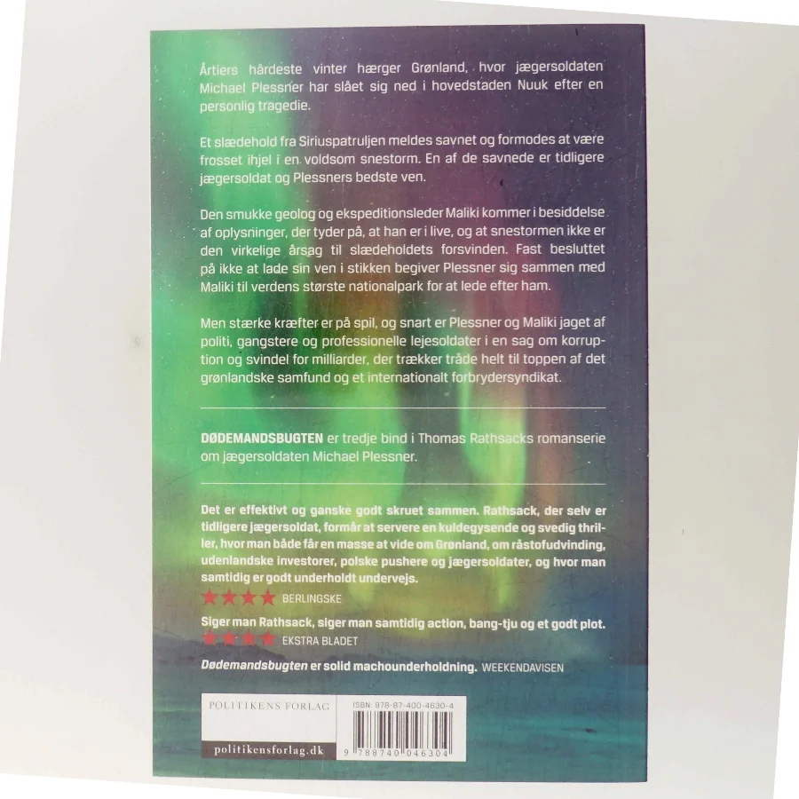 Dødemandsbugten af Thomas Rathsack (Bog)