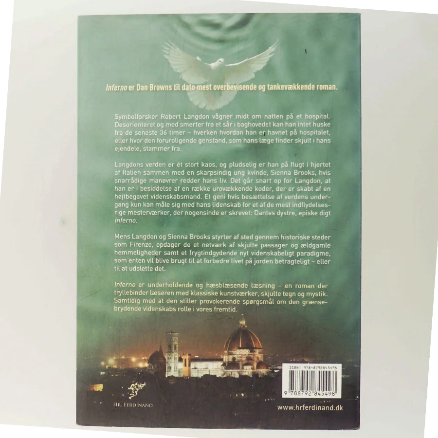 Inferno (Danish) af Brown, Dan (Bog)
