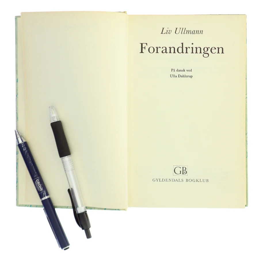 Forandringen af Liv Ullmann (Bog)