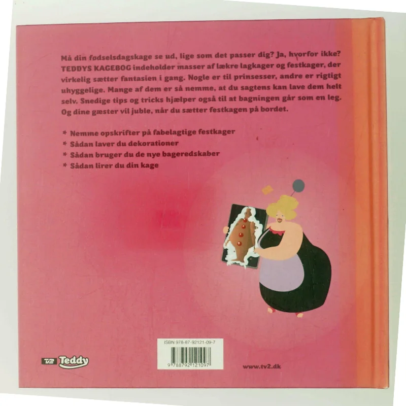 Teddys kagebog af Camilla Tubertini (Bog)