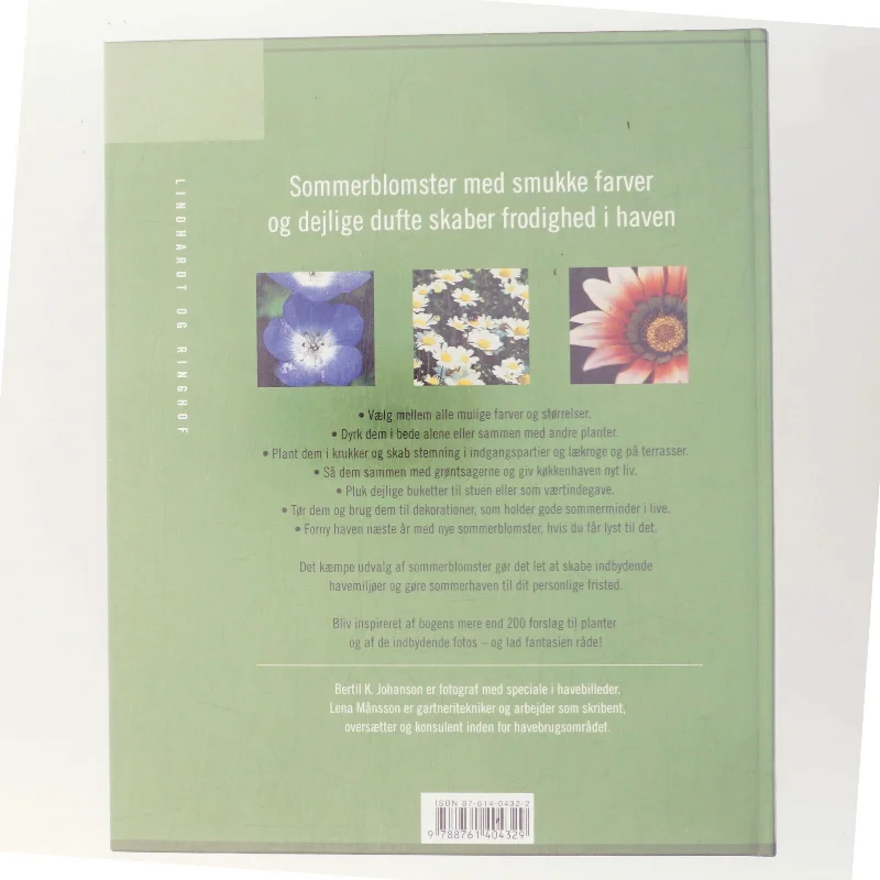 Sommerblomster : forny din have med farver og dufte (Bog)