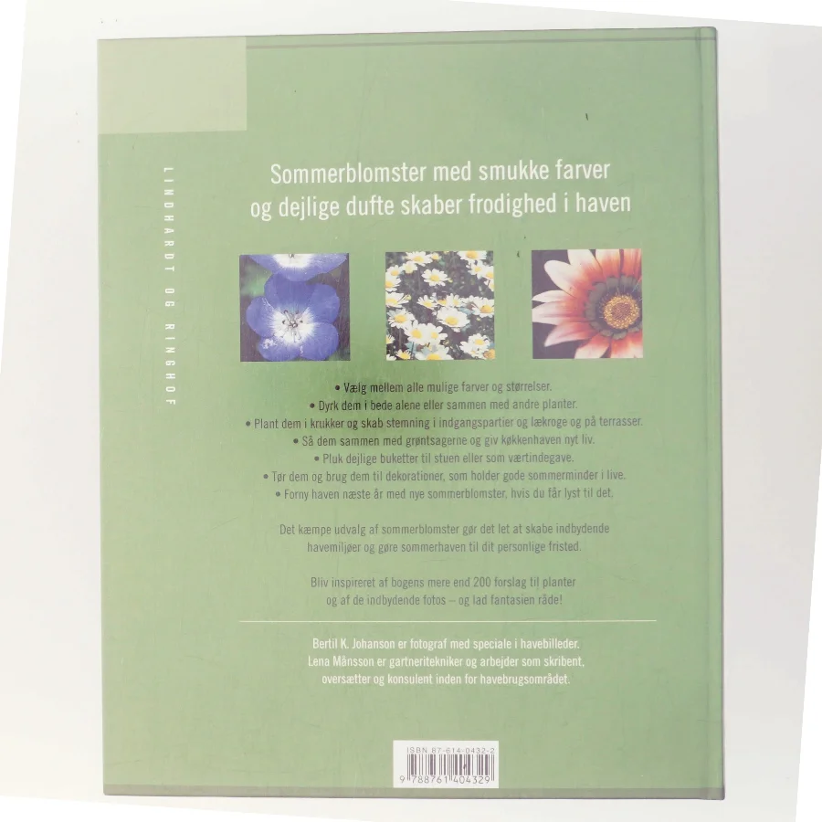 Sommerblomster : forny din have med farver og dufte (Bog)