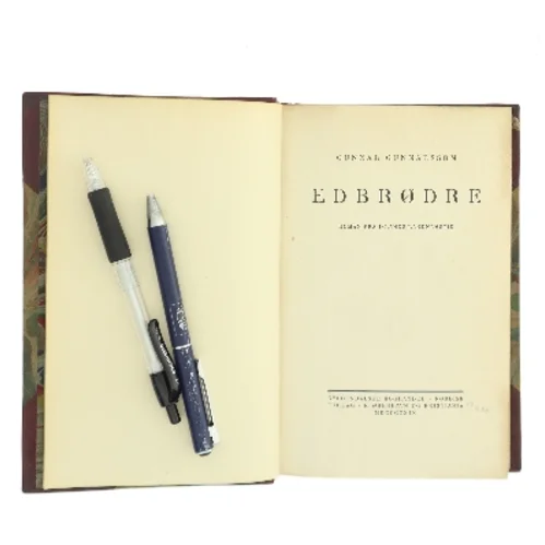 Edbrødre af Gunnar Gunnarsson (Bog)