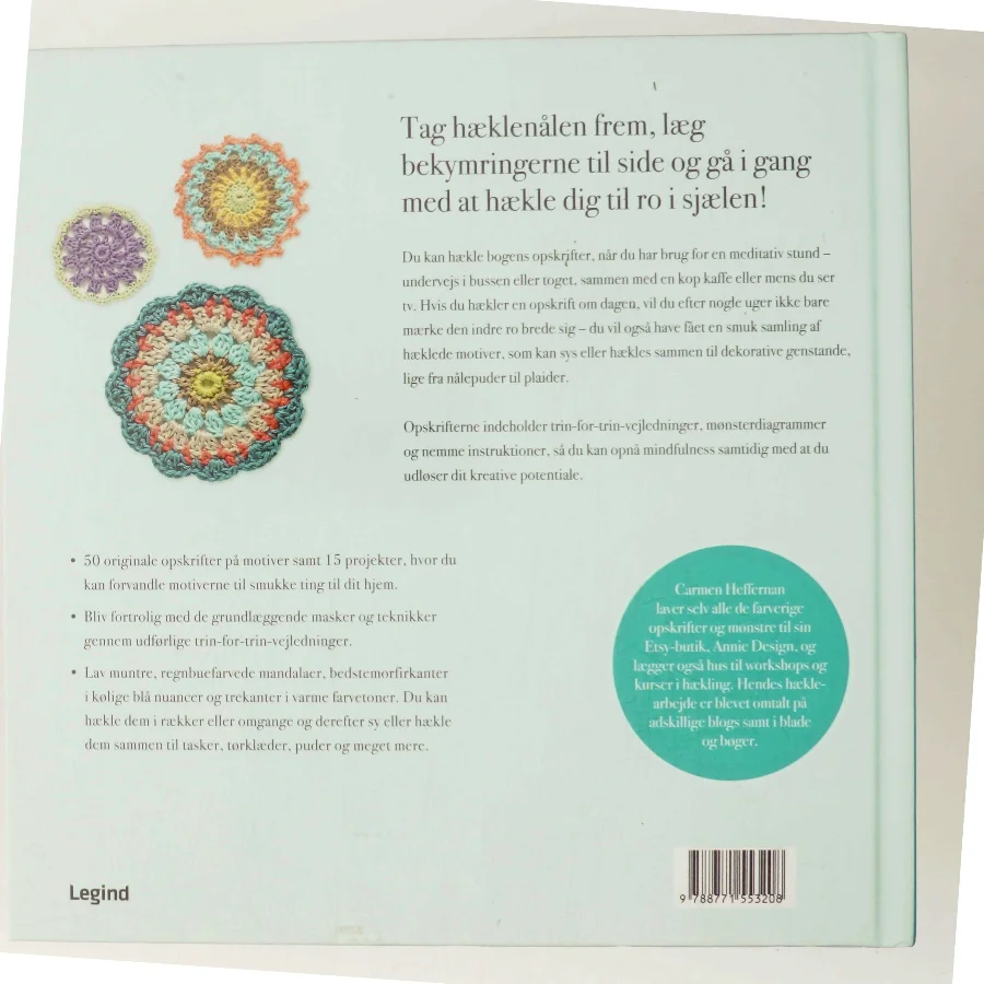 Mindful hækling af Carmen Heffernan (Bog)