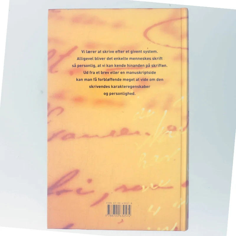 Grafologi : håndskriftens psykologi af Vera Slæbo (Bog)