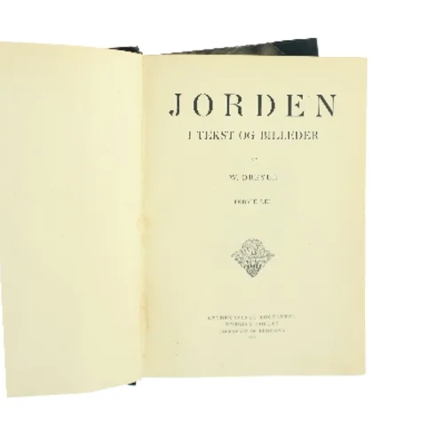 Jorden i tekst og billeder af W. Dreyer (Bog)