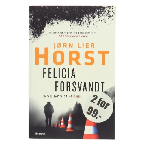 Felicia forsvandt af Jørn Lier Horst (Bog)