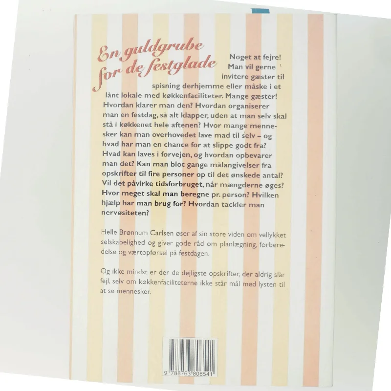 Formidable fester og glade gæster af Helle Brønnum Carlsen (Bog)