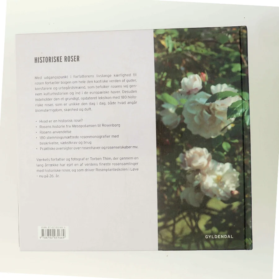 Historiske roser af Torben Thim (Bog)